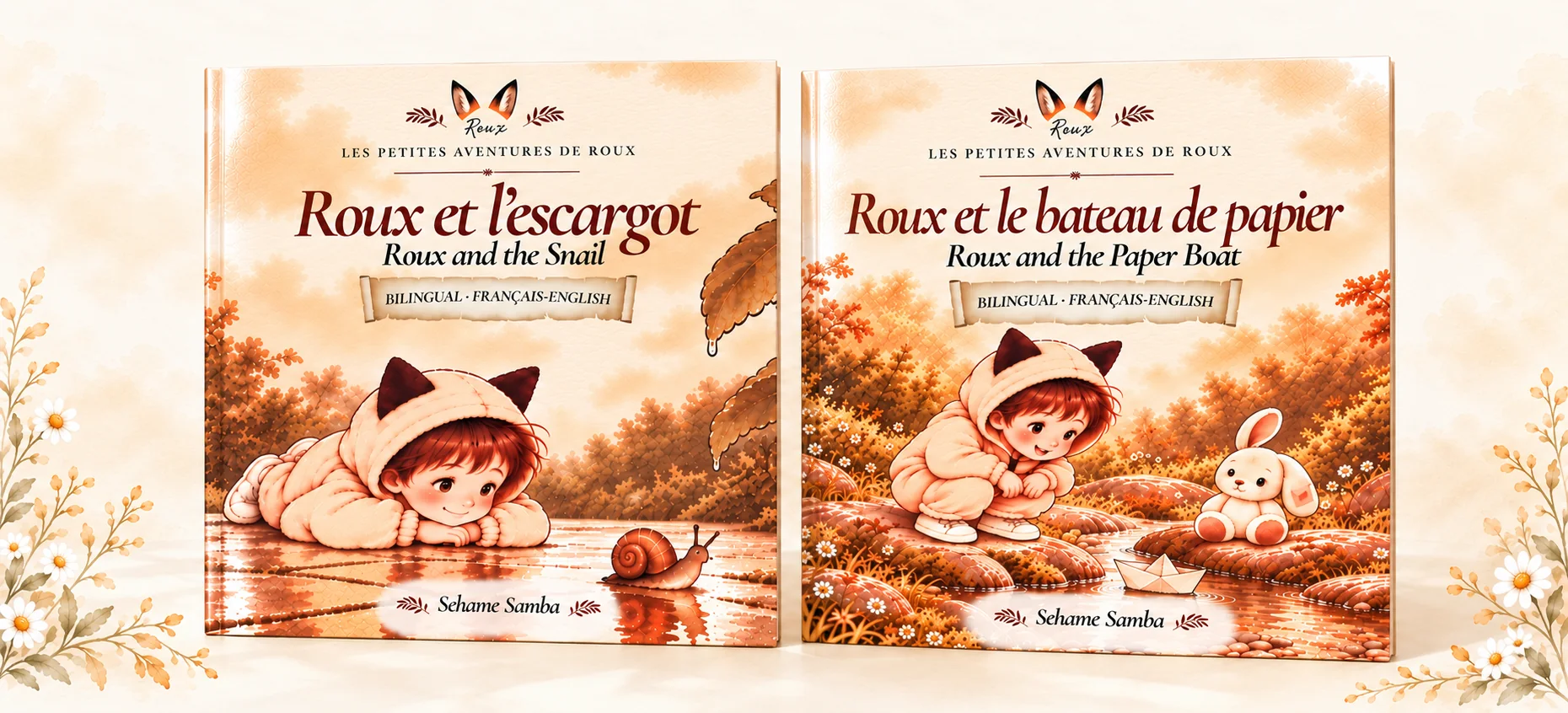 Roux et l&rsquo;escargot and Roux et le bateau de papier